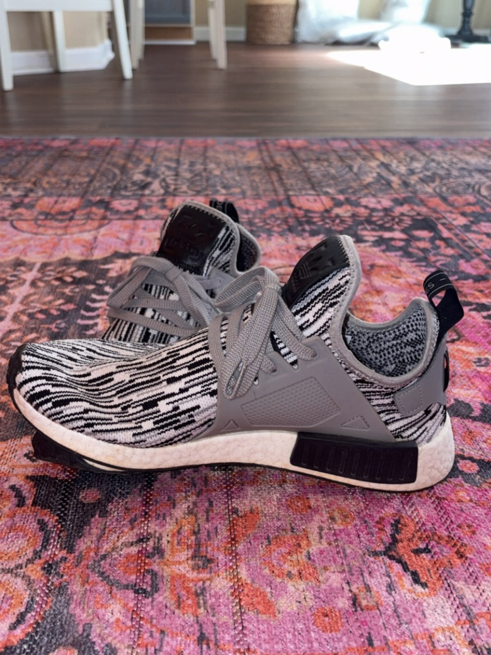 Adidas NMD R1 Black and Grey Sneakers